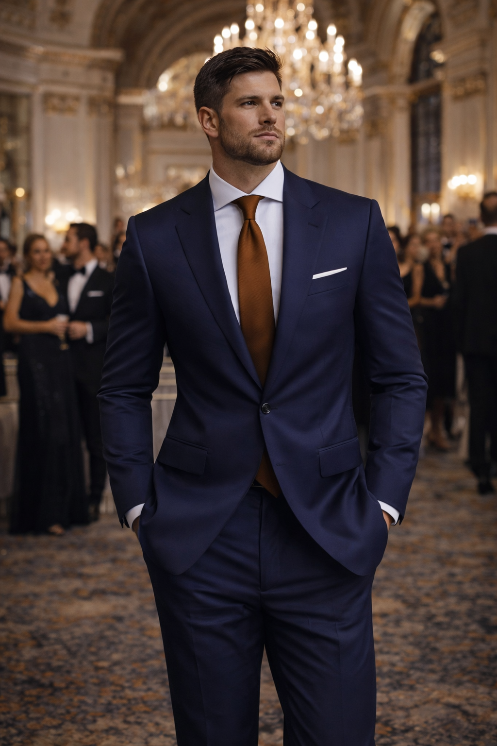 Men's Tuxedo Suit Slim Fit Formal Suit Wedding Black Suit Set Men UK