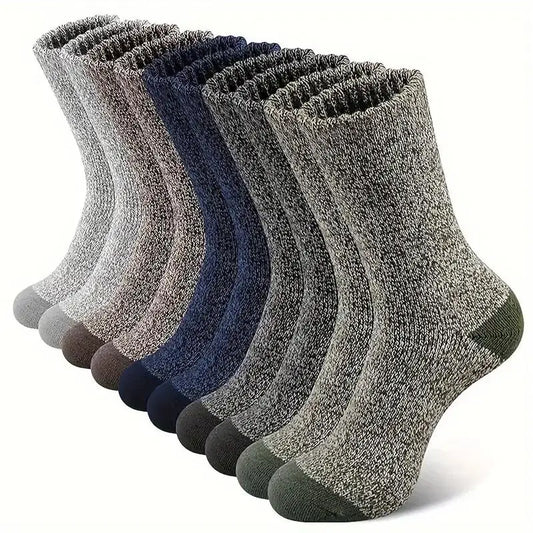 5 pairs of merino wool socks for men