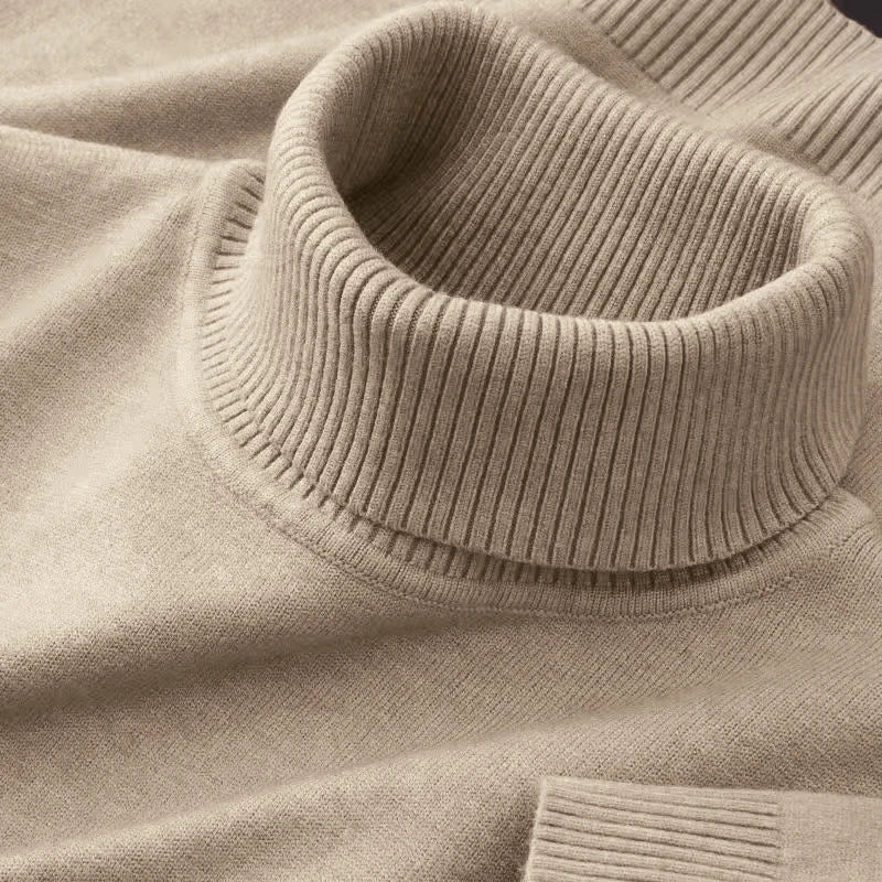 New men's turtleneck knit sweaters.