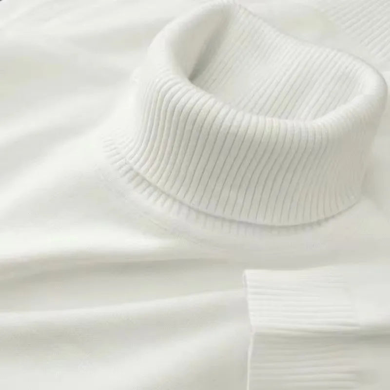 New men's turtleneck knit sweaters.