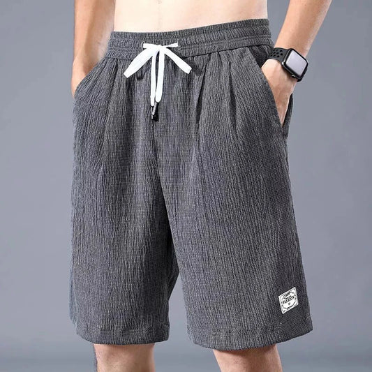 Comfortable men's fine silk shorts.