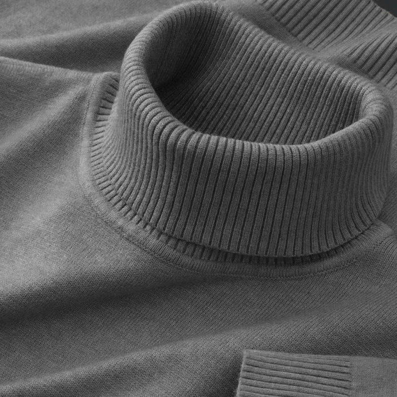 New men's turtleneck knit sweaters.