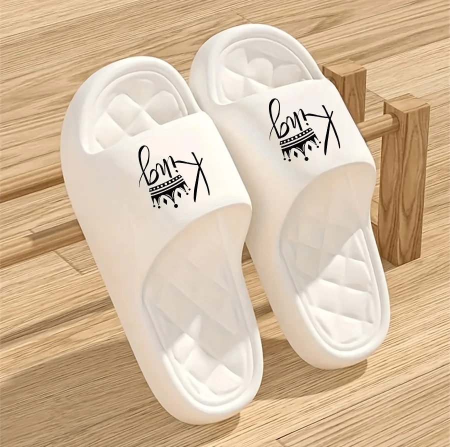 New Casual Innovative Design Men's Shoes Eva Soft Sole Lightweight Home Slippers High Quality Exclusive Brand Slippers