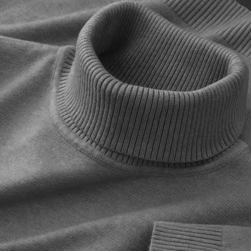 New men's turtleneck knit sweaters.