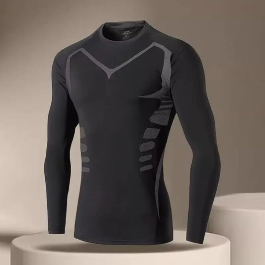 Men's compression t-shirt for running and sports.