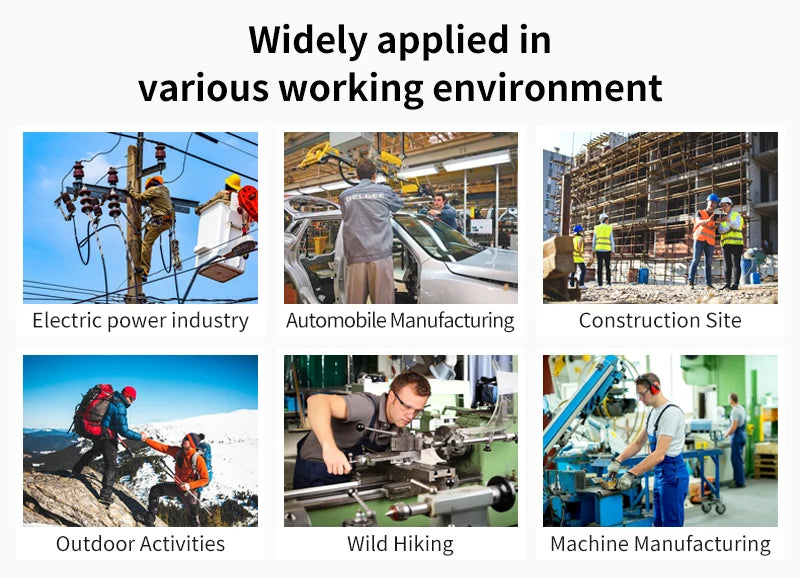 Dothebest anti-puncture safety shoes with steel toe cap.